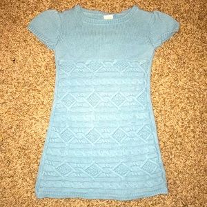 Gymboree Dress short sleeve knit teal warm!